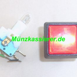 Münzkassierer.de Münzautomaten.com SI Steuerung SI Elektronik Schalter Abbrechen Druckschalter Rot